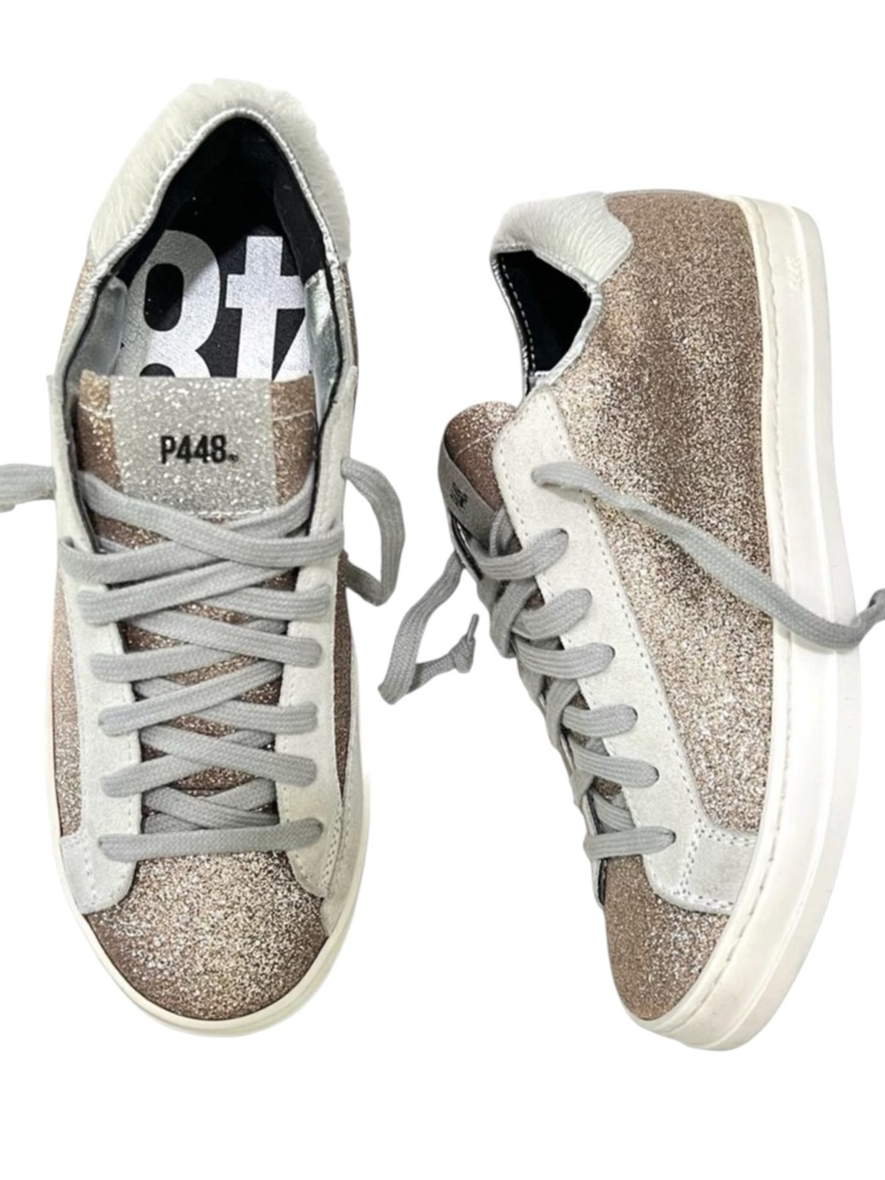 NEW P448 John Sneaker in Glitter Yeti